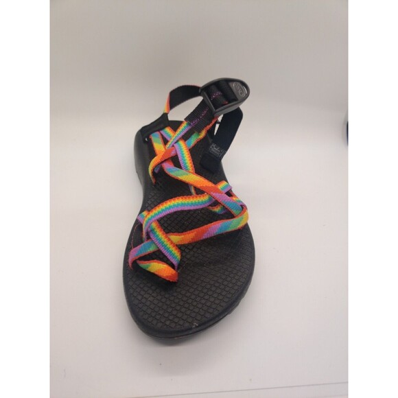 Chaco Women's Sandal Sz 7 Rainbow Toe Strap Adjustable - Picture 5 of 14